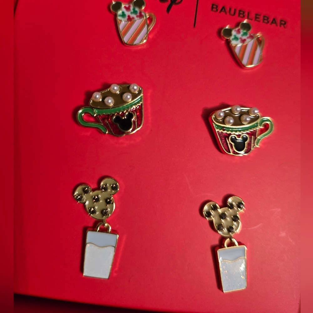 Baublebar Christmas Earrings - Picture 2 of 2